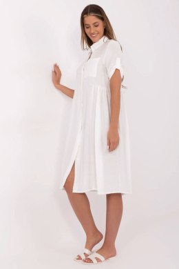 Sukienka Model MI-SK-A2275.09 Ecru - Italy Moda Italy Moda