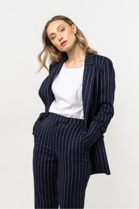 Marynarka Model A728 Navy - awama Awama Marynarka Model A728 Navy - awama Awama