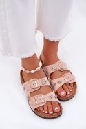 Sandał Klapki Model Efadelis 5219 Light Pink - Step in style Step in style