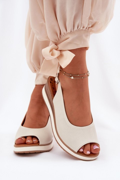 Sandały Model Artiker 56C2316 Light Beige - Step in style Step in style