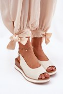 Sandały Model Artiker 56C2316 Light Beige - Step in style Step in style
