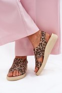 Sandały Model Zazoo 40392 Panterka Brown - Step in style Step in style