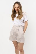 Szorty Model A719 Beige - awama Awama Szorty Model A719 Beige - awama Awama