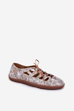 Baleriny Model Maciejka 06835-25/00-1 Gold - Step in style Step in style