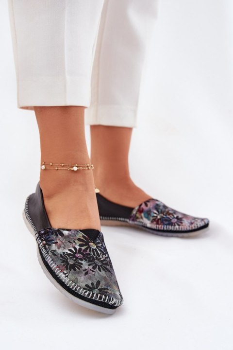 Baleriny Model Maciejka T1930-39 Black - Step in style Step in style Baleriny Model Maciejka T1930-39 Black - Step in style Step in style