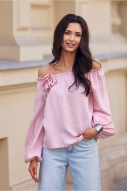 Bluzka Model Marisol ROZ BLU0211 Pink - Roco Fashion Roco Fashion