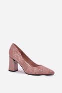 Czółenka Model Vinceza 62223 PInk - Step in style Step in style Czółenka Model Vinceza 62223 PInk - Step in style Step in style