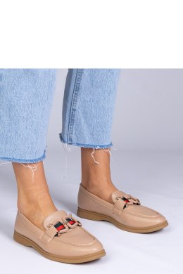 Mokasyny Model Kalenda GO-8C Beige - PRIMO PRIMO