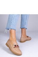 Mokasyny Model Kalenda GO-8C Beige - PRIMO PRIMO Mokasyny Model Kalenda GO-8C Beige - PRIMO PRIMO