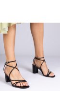 Sandały Model Kafelia H8-329 Black - PRIMO PRIMO Sandały Model Kafelia H8-329 Black - PRIMO PRIMO