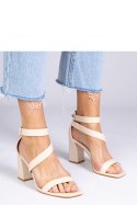 Sandały Model Runaz H8-283 Beige - PRIMO PRIMO Sandały Model Runaz H8-283 Beige - PRIMO PRIMO