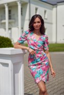 Sukienka Model SUK0367 E44 Multicolor - Roco Fashion Roco Fashion Sukienka Model SUK0367 E44 Multicolor - Roco Fashion Roco Fashion