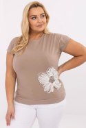 Bluzka Model RV-BZ-A543.94 Dark Beige - Relevance Relevance Bluzka Model RV-BZ-A543.94 Dark Beige - Relevance Relevance