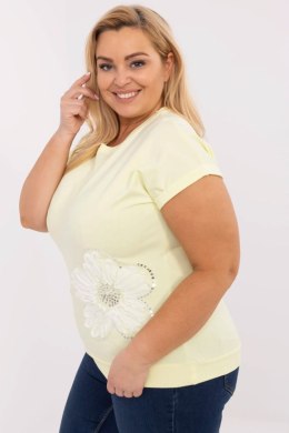 Bluzka Model RV-BZ-A543.94 Light Yellow - Relevance Relevance