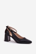 Czółenka Model Maciejka K6816-01 Black - Step in style Step in style Czółenka Model Maciejka K6816-01 Black - Step in style Step in style