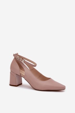 Czółenka Model Maciejka K6816-04 Beige - Step in style Step in style
