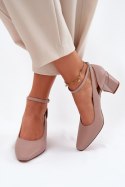 Czółenka Model Maciejka K6816-04 Beige - Step in style Step in style Czółenka Model Maciejka K6816-04 Beige - Step in style Step in style