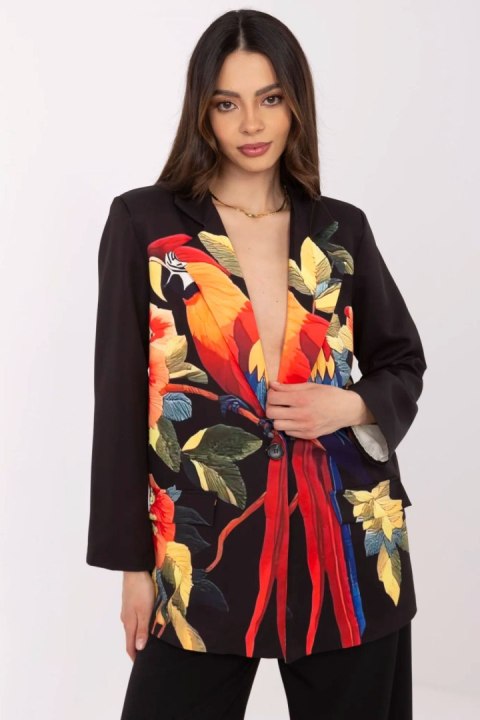 Marynarka Model DHJ-MA-18525-34.08 Black - Italy Moda Italy Moda Marynarka Model DHJ-MA-18525-34.08 Black - Italy Moda Italy Moda