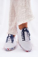 Półbuty Model Artiker 52C1713 White/Navy - Step in style Step in style Półbuty Model Artiker 52C1713 White/Navy - Step in style Step in style