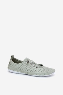 Półbuty Model Artiker 54C0833 Light Green - Step in style Step in style