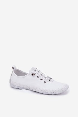 Półbuty Model Artiker 54C0838 White - Step in style Step in style