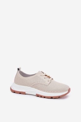 Półbuty Model Artiker 54C1811 Beige - Step in style Step in style