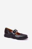 Półbuty Model Laura Messi 2980 Black - Step in style Step in style Półbuty Model Laura Messi 2980 Black - Step in style Step in style