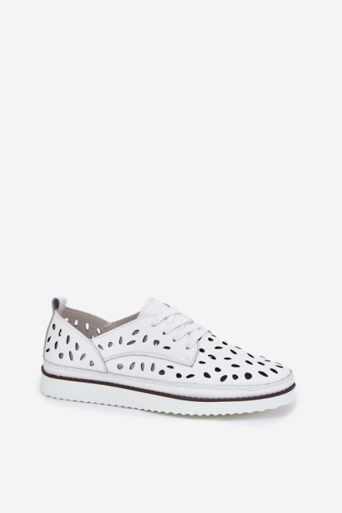 Półbuty Model S.Barski LR51-610 White - Step in style Step in style Półbuty Model S.Barski LR51-610 White - Step in style Step in style
