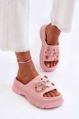Sandał Klapki Model Afariana M320 Pink - Step in style Step in style