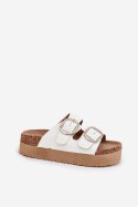 Sandał Klapki Model Lee Cooper LCW-25-35-3496L White - Step in style Step in style Sandał Klapki Model Lee Cooper LCW-25-35-3496L White - Step in style Step in style