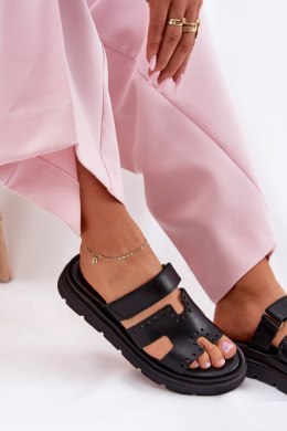 Sandał Klapki Model Zazoo 40440 Black - Step in style Step in style