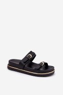 Sandał Klapki Model Ziferte LD-27 Black - Step in style Step in style