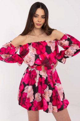 Sukienka Model MI-SK-A1447.84 Black/Pink - Italy Moda Italy Moda