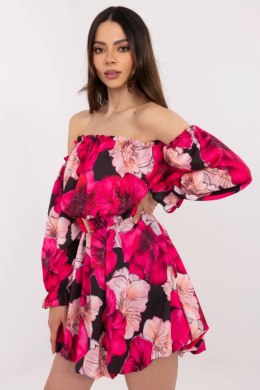 Sukienka Model MI-SK-A1447.84 Black/Pink - Italy Moda Italy Moda