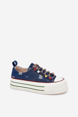 Trampki Model Goe RR2N4103 Navy - Step in style Step in style