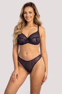 Biustonosz Soft Model Anora Black/Violet - Unikat Unikat