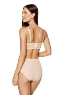 Biustonosz push up Biustonosz usztywniany Model Bona B4 Beige - Gorteks Gorteks Biustonosz push up Biustonosz usztywniany Model Bona B4 Beige - Gorteks Gorteks