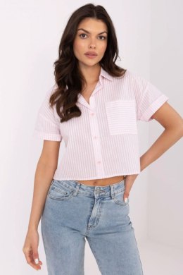 Koszula Damska Model NM-KS-KA-01148.50P White/Pink - NM NM