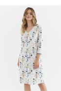Koszulka nocna Koszula Nocna Model 401 White - Cana Cana Koszulka nocna Koszula Nocna Model 401 White - Cana Cana