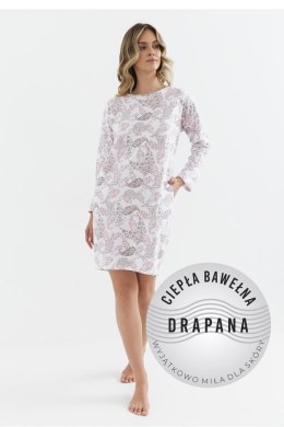 Koszulka nocna Koszula Nocna Model 429 White - Cana Cana