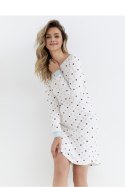 Koszulka nocna Koszula Nocna Model 431 Ecru - Cana Cana Koszulka nocna Koszula Nocna Model 431 Ecru - Cana Cana