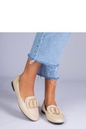 Mokasyny Model Frada GO-180 Beige - PRIMO PRIMO Mokasyny Model Frada GO-180 Beige - PRIMO PRIMO