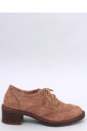 Mokasyny na obcasie VEDRA CAMEL - Inello Inello Mokasyny na obcasie VEDRA CAMEL - Inello Inello