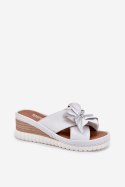 Sandał Klapki Model Artiker 54C0538 White/Silver - Step in style Step in style Sandał Klapki Model Artiker 54C0538 White/Silver - Step in style Step in style