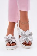 Sandał Klapki Model Artiker 54C0538 White/Silver - Step in style Step in style Sandał Klapki Model Artiker 54C0538 White/Silver - Step in style Step in style