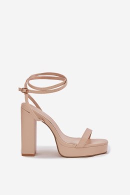 Sandały Model Fevenne SQC-168 Beige - Step in style Step in style