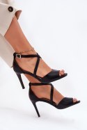 Sandały Model Sergio Leone SK432 Black - Step in style Step in style Sandały Model Sergio Leone SK432 Black - Step in style Step in style