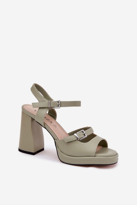 Sandały Model Vinceza 77110 Green - Step in style Step in style Sandały Model Vinceza 77110 Green - Step in style Step in style