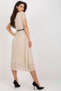 Sukienka Model DHJ-SK-8839-1.23X Beige - Italy Moda Italy Moda Sukienka Model DHJ-SK-8839-1.23X Beige - Italy Moda Italy Moda