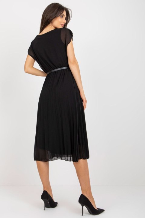 Sukienka Model DHJ-SK-8839-1.23X Black - Italy Moda Italy Moda Sukienka Model DHJ-SK-8839-1.23X Black - Italy Moda Italy Moda